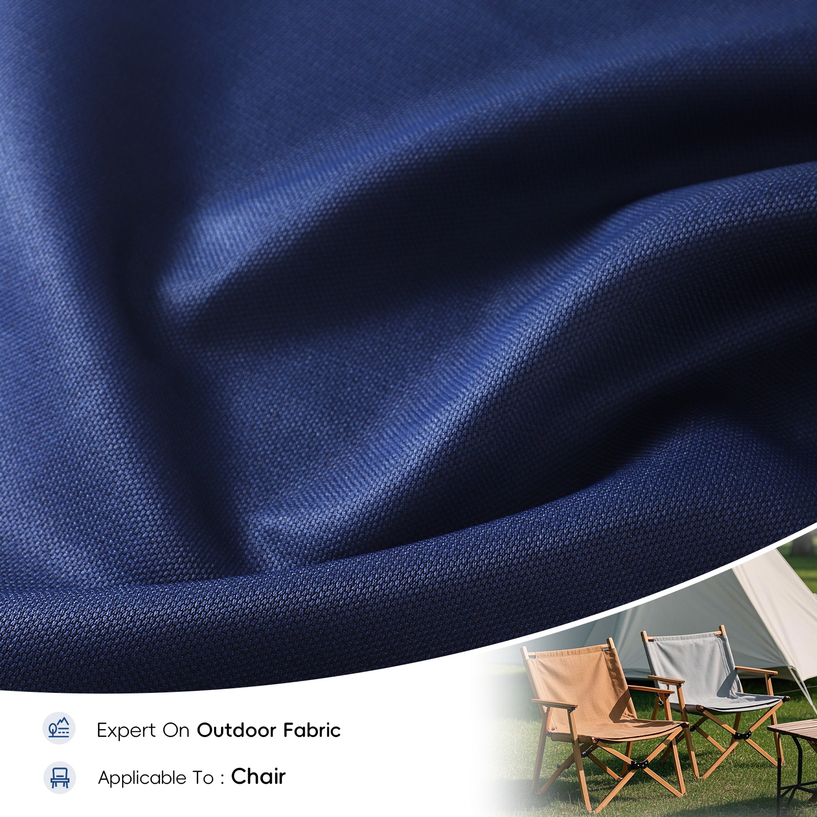 950d | Azul | PU | Silla Oxford Fabric | Poliéster